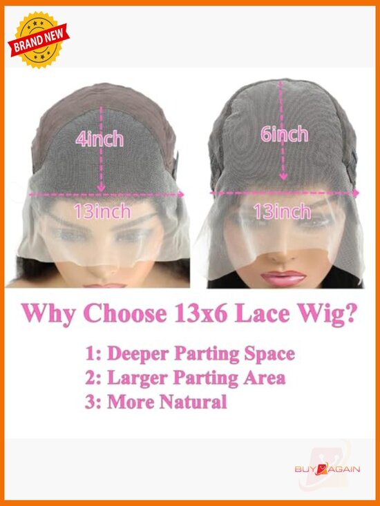 13x6 Lace Front Wig Human Hair Highlight Ombre Body Wave 180 Density 24 Inch main image 4